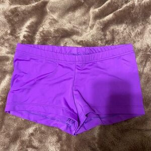 brand new purple shorts